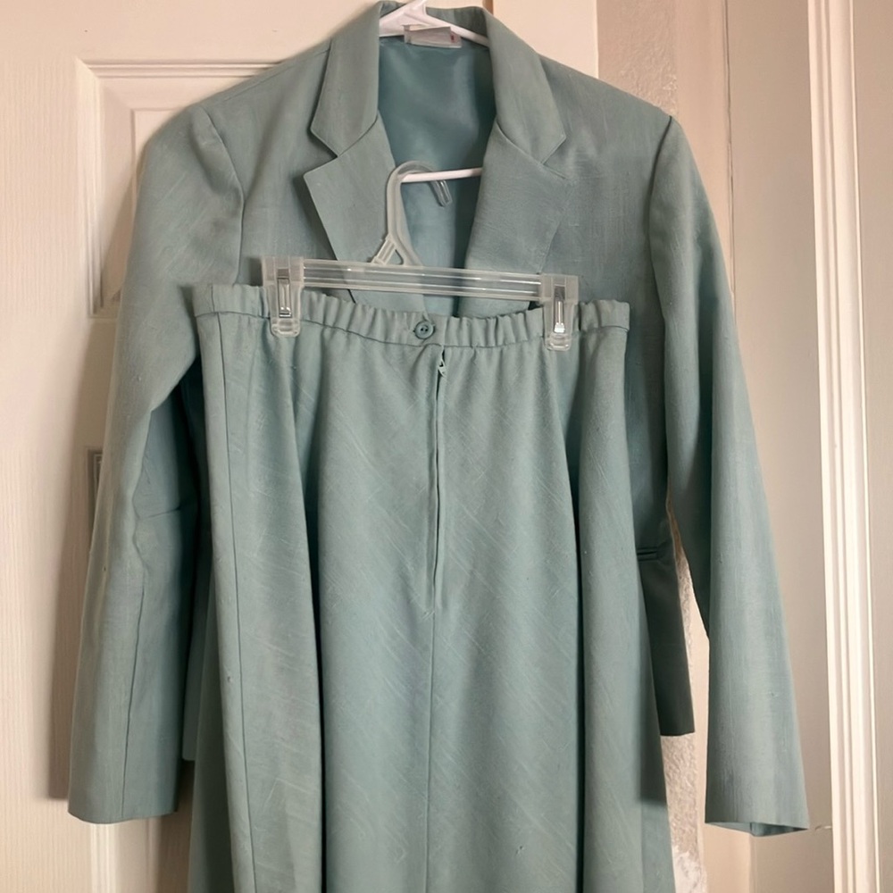 Elegant Skirt Set, Mint